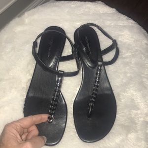 Bcbgeneration sandals super cute with silver